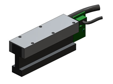 Brushless Linear Motor,a linear motor,product,BLDM-A02